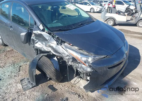 2016 Toyota Prius Two Eco from USA, damaged, VIN JTDKARFU2G3011076